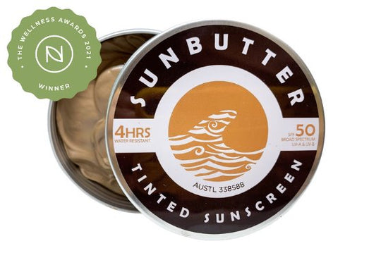SUNBUTTER TINTED SPF50 REEF SAFE FACE SUNSCREEN