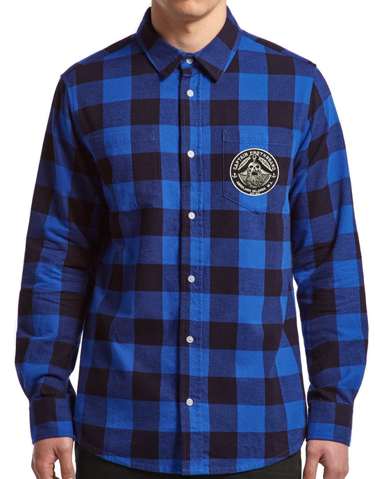 Captains Embroidered Patch Flanno
